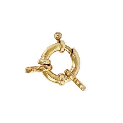 Gold Filled Springring Clasp With Figure 8 Rings