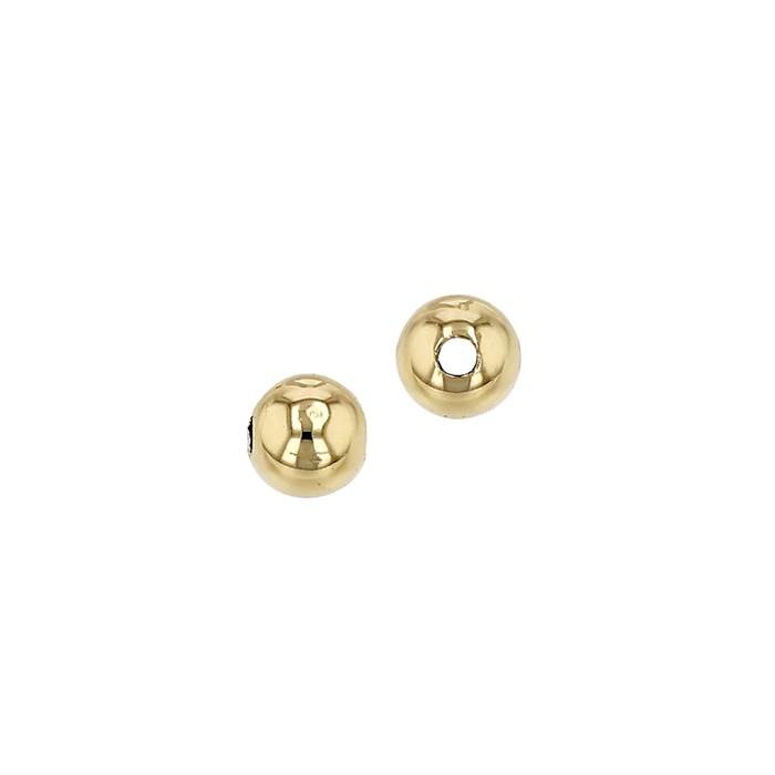 18ky 2.2mm medium weight plain bead with 1.0mm hole