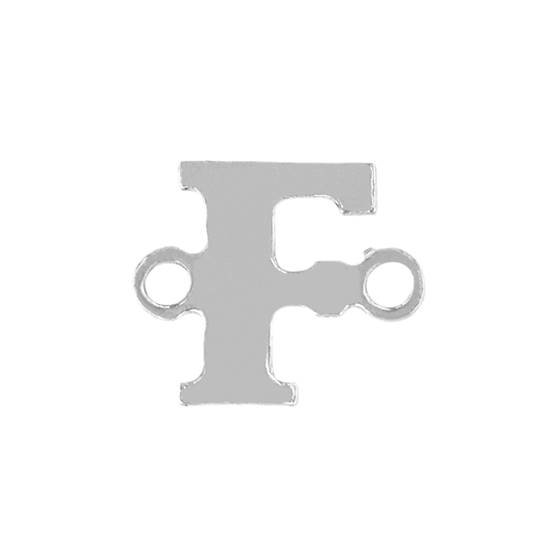 ss 24 gauge block style letter f connector