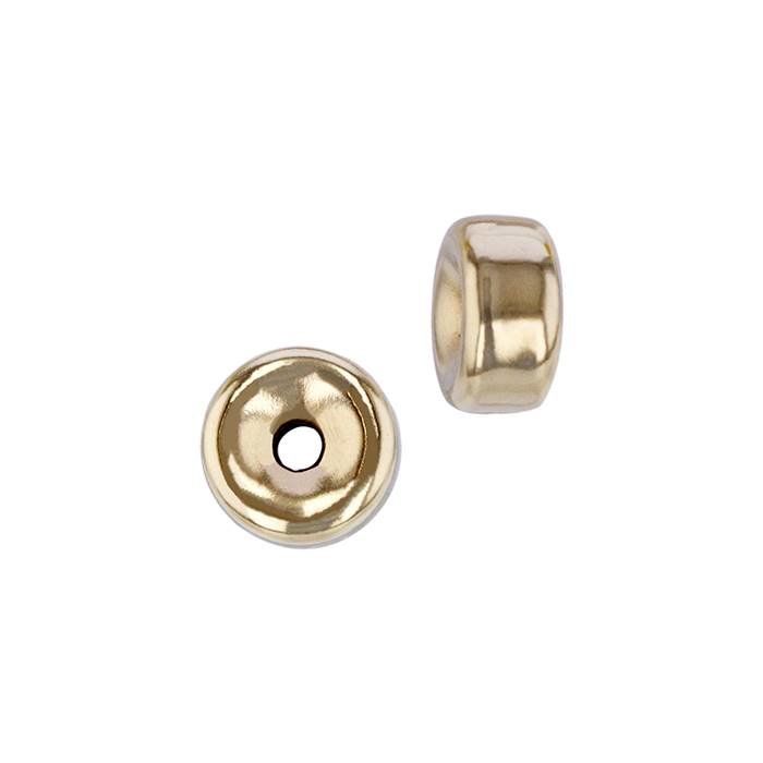 14ky 7.1mm roundel bead