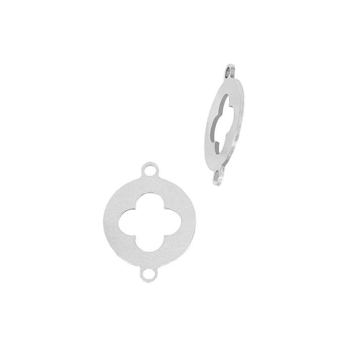 ss 8.3x11.3mm clover coin connector