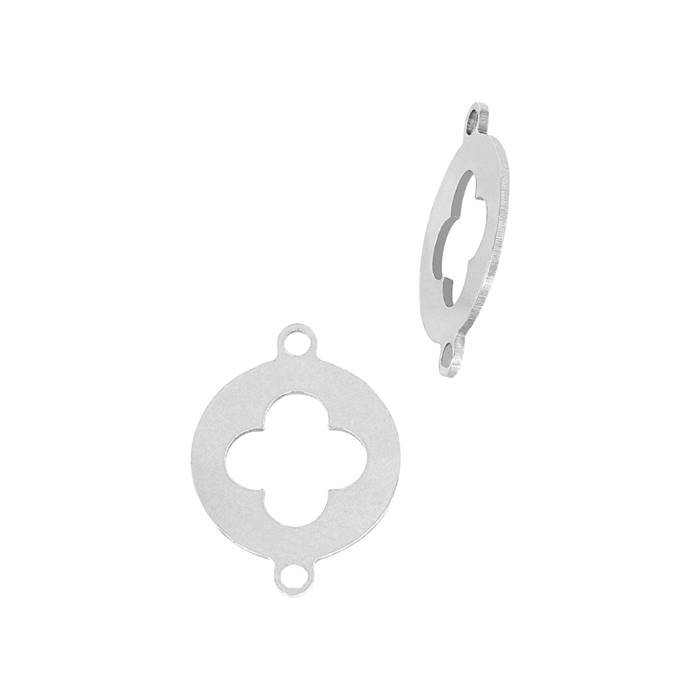 ss 10.1x13.7mm clover coin connector