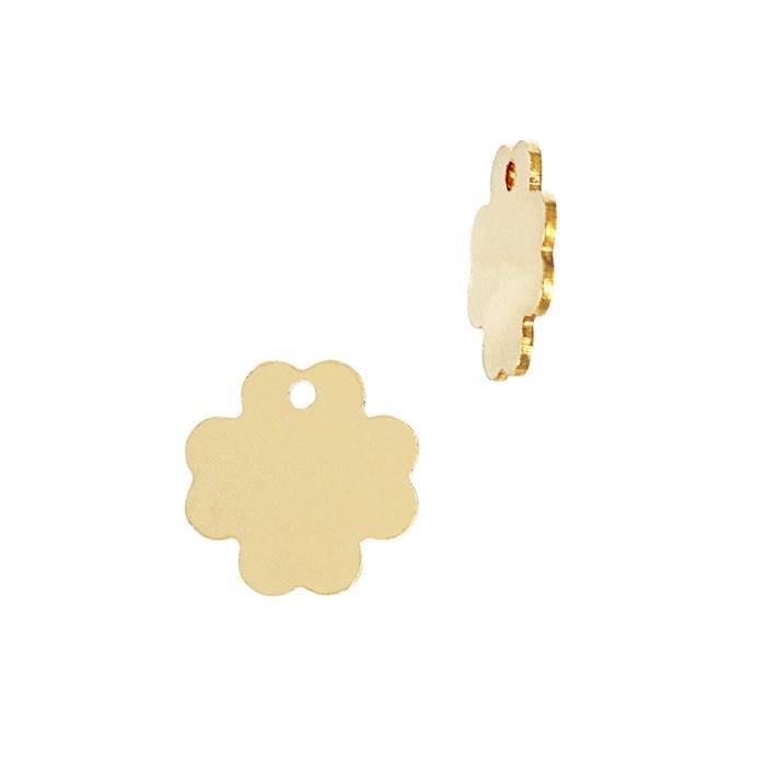 gf 8x8mm clover charm