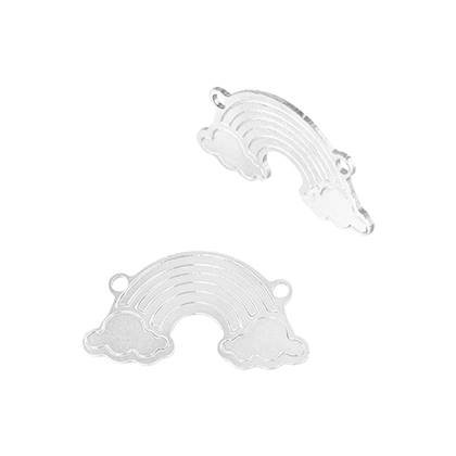 Sterling Silver Rainbow Connector