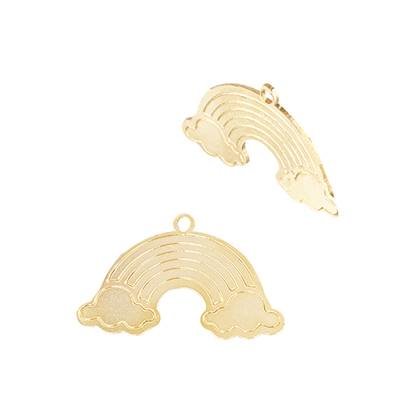 Gold Filled Rainbow Charm