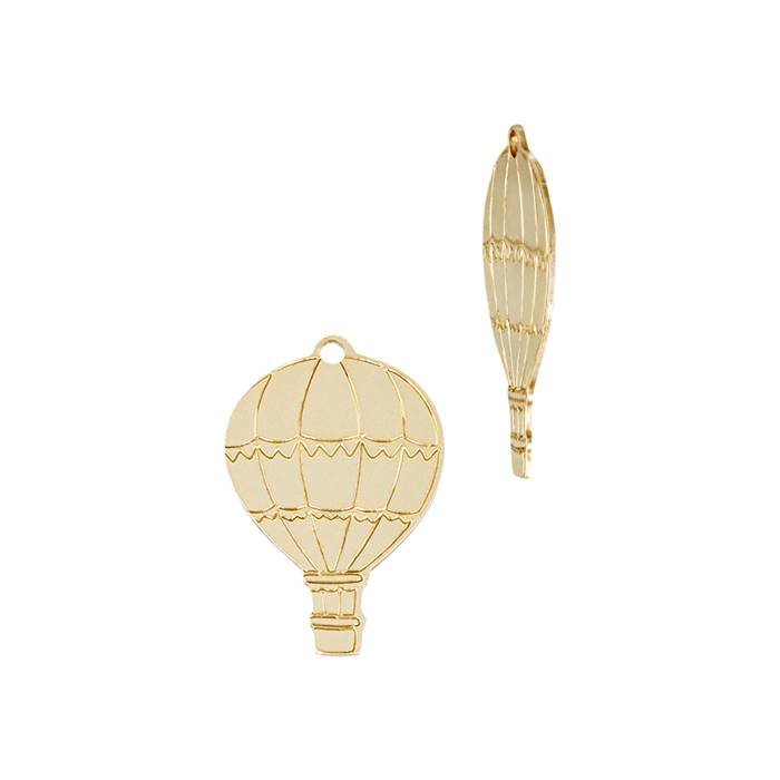 gf 7.2x11.3mm hot air balloon charm
