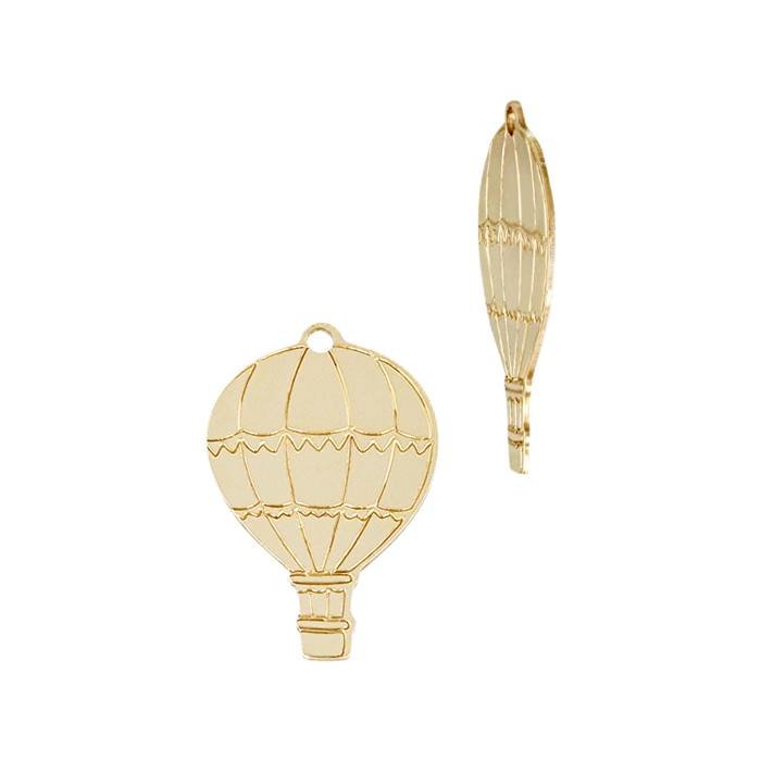 gf 10.3x15.8mm hot air balloon charm