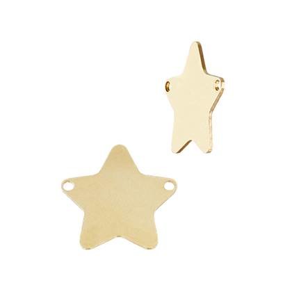 Gold Filled Solid Star Connector