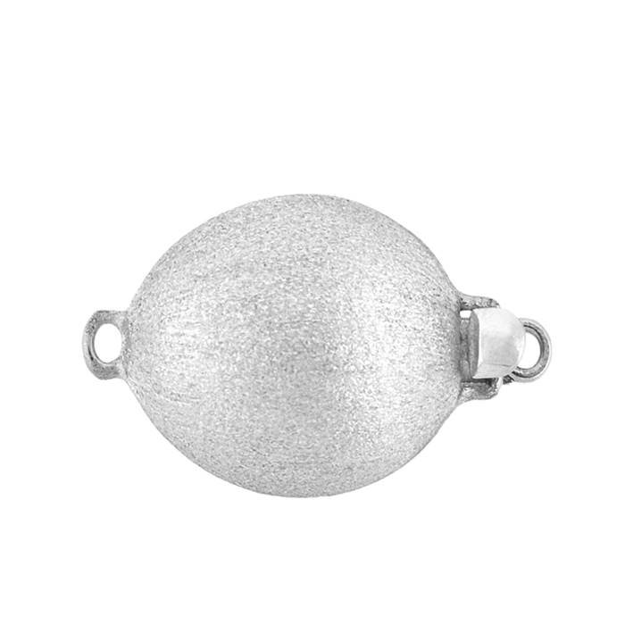 14kw 12mm matte bead clasp