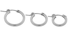 Sterling Silver Flex Hoop Earring E-3