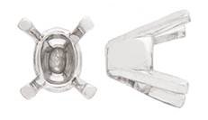 14K OVAL NO PEG TAPER BASE SETTING 6068-14K