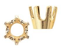 14K ROUND 6 PRONGS STANDARD LOW SETTING 8548-14K