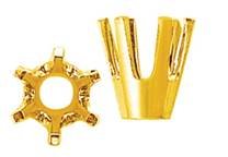 14K ROUND NO PEG 6 PRONGS HIGH SETTING 9228-14K