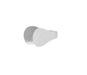 sterling silver 4mm solder flush end cap