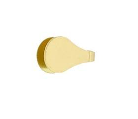 gold filled 5mm solder flush end cap
