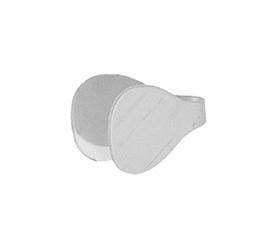 sterling silver 6mm solder flush end cap