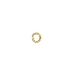 14ky 3.0mm open jump ring 0.63mm thick