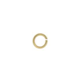 18ky 4.5mm open jump ring 0.63mm thick (22 gauge wire)