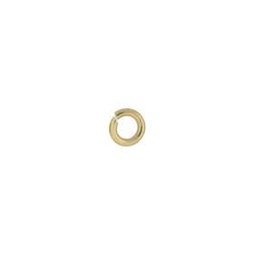 14ky 3.5mm open jump ring 0.76mm thick