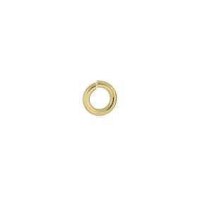 14ky 4mm open jump ring 0.9mm thick