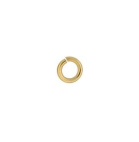 14ky 4.5mm open jump ring 0.9mm thick