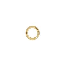 14ky 5mm open jump ring 0.9mm thick