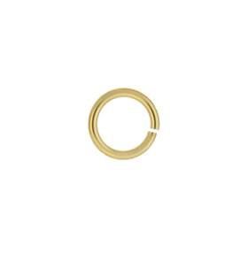 14ky 7mm open jump ring 0.9mm thick