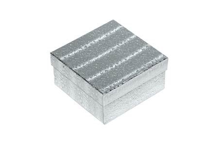silver foil cotton-fill box size-f