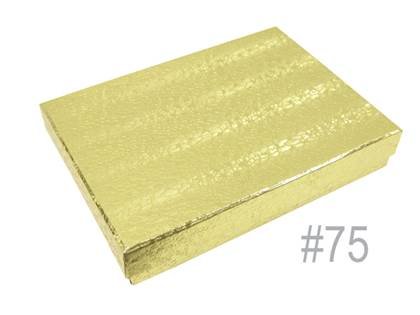 gold foil cotton-fill box size-k
