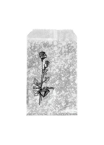 silver-tone paper gift bag size (b)