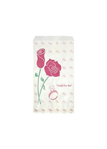 pink rose paper gift bag size (a)