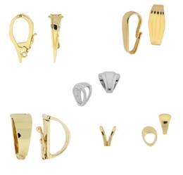 14K Pendant Parts