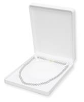 ROUND CORNER STYLE NECKLACE LARGE BOX 27050-BX