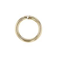 10KY 6mm Open Jump Ring 1mm Thick