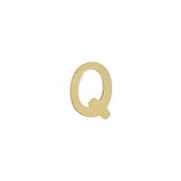 14KY Letter Q 4.77mm