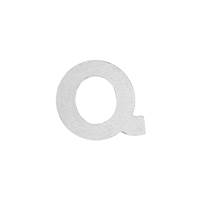 14KW Thick Letter Q 7.5mm