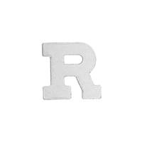 14KW Thick Letter R 7.5mm
