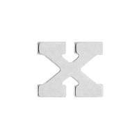 14KW Thick Letter X 7.5mm