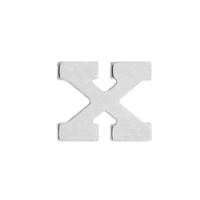 14KW Thick Letter X 10mm