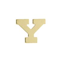 14KY Thick Letter Y 10mm