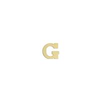 14KY Letter G 4mm