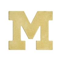 14KY Letter M 15.8mm