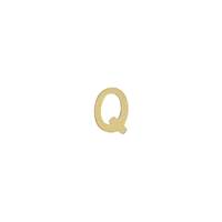 14KY Letter Q 3.19mm