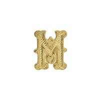 14KY Letter M 6.44mm