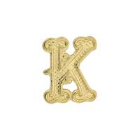 14KY Letter K 9.56mm