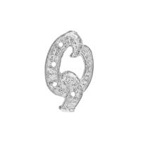 14KW Letter Q 10.5mm