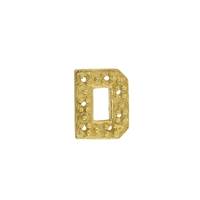 14KY 6.94X7mm Width D Diamond Block Initial