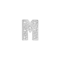 14KW 6.94X7mm Width M Diamond Block Initial