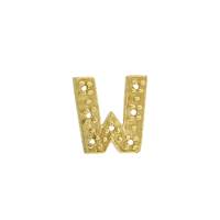 14KY 6.94X7mm Width W Diamond Block Initial