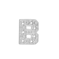 14KW 9X8mm Width B Diamond Block Initial